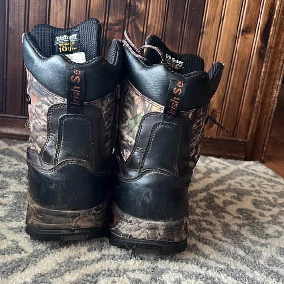 Irish Setter by Red Wing Waterproof Camouflage Boots 1000grqms Thinsulate Ultra - Picture 2 of 9